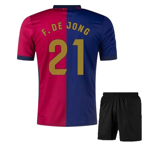 Image of Sports Baarce Football Home Jersey with Shorts 2024 /25 (Kid's, Boy's& Men)