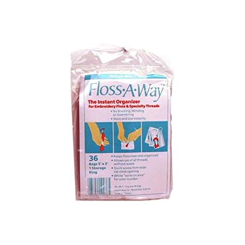 Action Bag Floss-A-Way Organizer-3"X5" 36/Pkg Cover