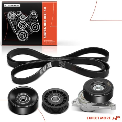 A-Premium Engine Serpentine Belt Drive Kit Compatible with Ford, Mercury by A-Premium - Used condition - Image 8