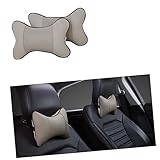 TOPPERFUN Nackenkissen Fürs Auto Nackenstützkissen Ergonomisches Design Perforiert Kissen Für Reisen Und Komfort