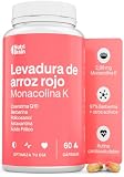 Levadura de Arroz Rojo con Coenzima Q10, Monacolina K, 60 Cápsulas