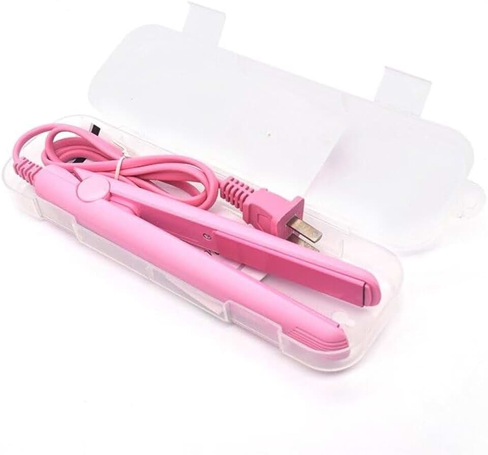 Mini Chapinha Prancha Portátil para Cabelo, Bivolt, Tamanho de Bolsa