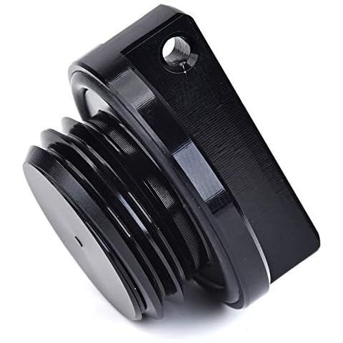 Motorcycles Engine Oil Filler Cap Transmission Tank Cover For Yamaha R1R3 R6 FZ1 FZ6/R FZ07 FZ8 FJR1300 MT01 MT07 YFM600 FZR FZS TDM XVS650 TZ250,ESUBOSHI (black) Cover
