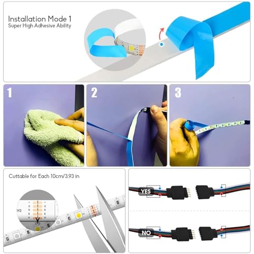 Tira de LED RGBW 5m 300 LEDs GIDEALED miniatura 4