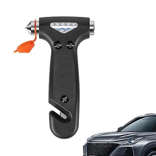 cinto segurança para quebra janela, Martelo segurança 2 em 1, Martelo segurança com ponta aço tungst