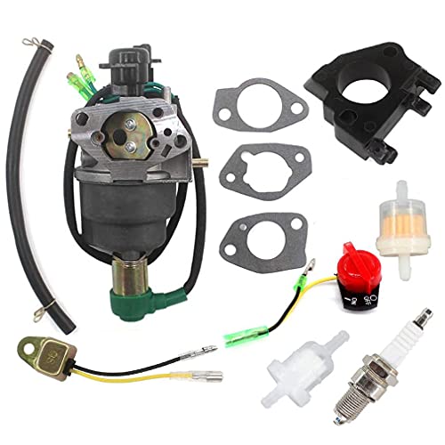 AISEN Carburetor for Cummins Onan 6500 HomeSite Power 13HP 5KW 5.5KW 5000 5500 WATT Gas Generators Spark Plug Fuel Filter Carb Gasket