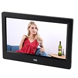 7 -calowa Cyfrowa Ramka Obrazu z Ekranem Dotykowym Full HD dla Wielo -konta Udostępniania zdjęć i Ulepszonych Multimediów [domowe biuro] (Wtyczka UE 100-240 V.)