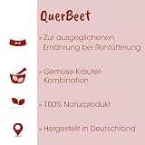 Fit-BARF QuerBeet für Hunde 2,5kg - Ergänzungsfutter Gemüse-Obst-Pulver für gesunde Rohfütterung