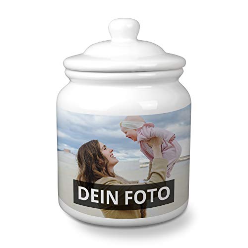 Keramikdose mit Foto