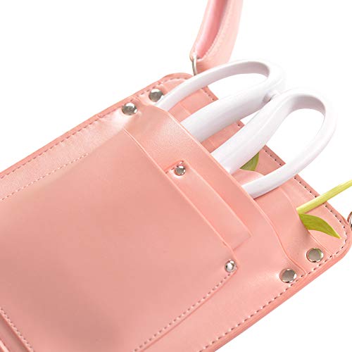 image for TINTON LIFE PU Leather Scissors Holder Bag with Adjustable Shoulder St