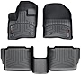 WeatherTech Custom Fit FloorLiner Floor Mats for Ford Bronco (4-Door) - 1st & 2nd Row, Black