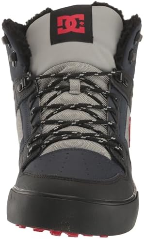 DC Men's Pure High-Top WC WNT Skate Shoe, Navy/Black, 8 | Image 1