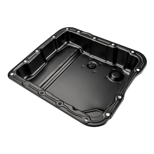 Image of KAX 265-811 Transmission Oil Pan With Drain Plug Fit for Chevrolet Silverado 1500, GMC Sierra 1500 1999-2013, Chevrolet Tahoe 1998-2009, Chevrolet Suburban 1500 2000-2009
