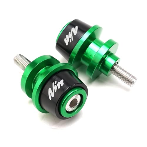 MOWOK 8MM Swingarm Spools slider Fit For Ninja 650 2017-2026 ZX-6R/ZX636 2014-2026 400 Z400 2018-2026 Ninja 1000SX 2020-2026 500 ZX4RR ZX4R ZH2 Motorcycle Accessories Stand Screws