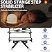 RV Step Stabilizer Kit for Travel Trailers/5th Wheels/Motorhomes, Camper Steps RV Step Support, Height Ranges from 2.8