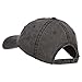 e4Hats.com US Air Force Veteran Military Embroidered Washed Cap - Black OSFM