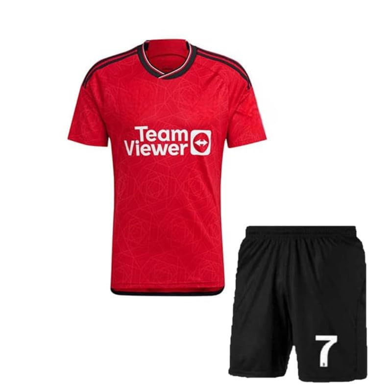 Image of Ronaldo 7 Jersey with Shorts for (Kids,Boys & Men)