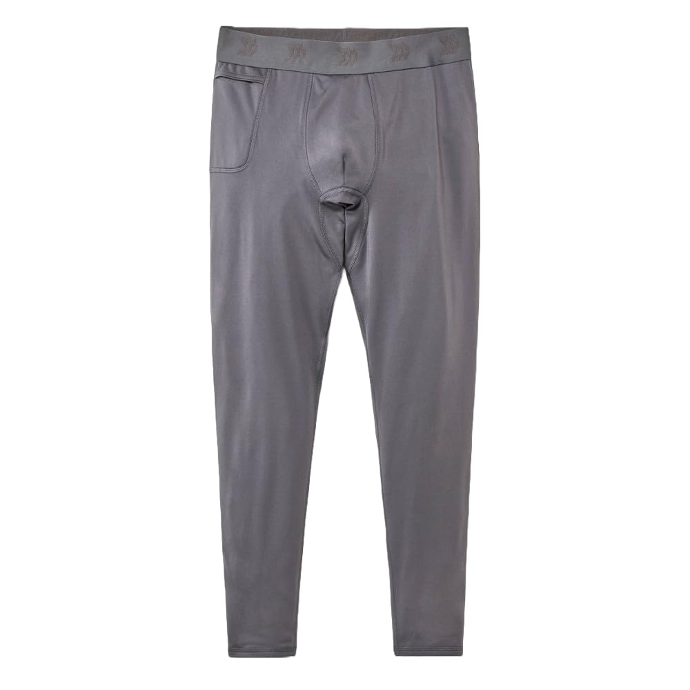All in Motion Men's Regular Fit Midweight Thermal Pants - (US, Alpha, Small, Regular, Regular, Gray)