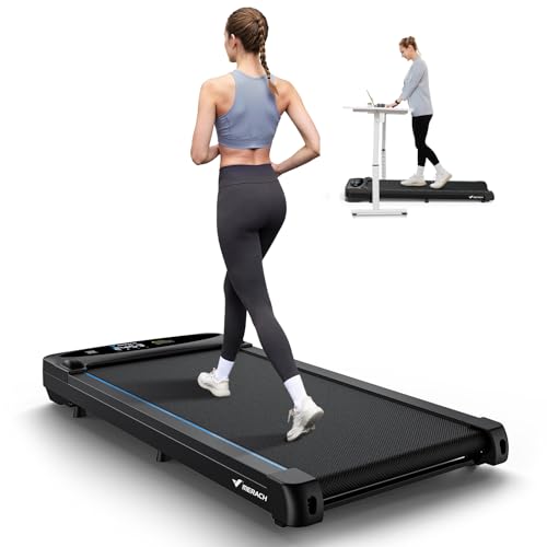 MERACH Walking Pad Treadmill for Home, Under Desk Treadmill, Walking Treadmills 3 in 1 for Home/Office, 265LBS Capacity, 2.75HP Portable Treadmills wi