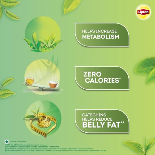 Image of Lipton Clear & Light Loose Green Tea leaves 100g pack