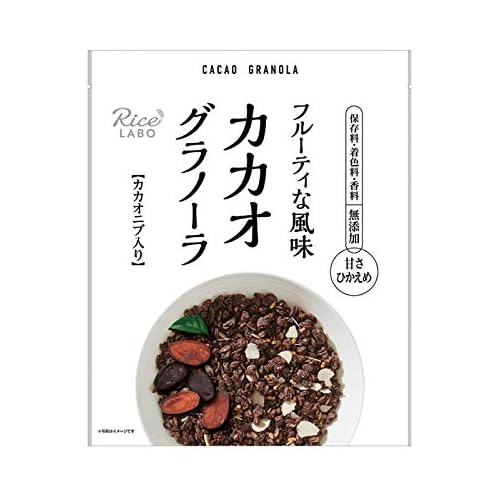幸福米穀 粗びきカカオグラノーラ