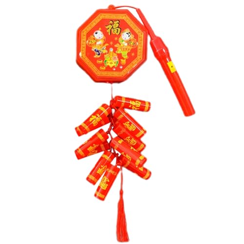 Decoraciones De Año Nuevo Lunar, Letreros De Petardo De Pared LED Rojos, Colgante Del Año De La Serpiente, Decoraciones De Fiesta China, Letreros De Petardo LED Rojos Para Decoraciones De Fiesta De Añ
