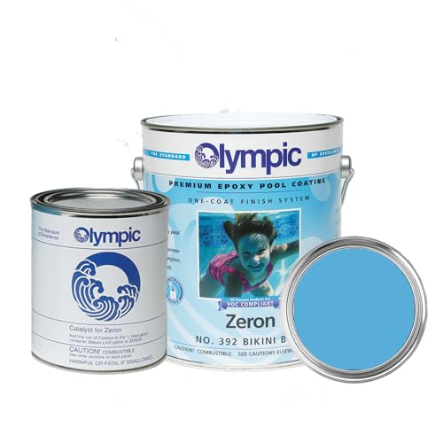 Kelley Technical 392GL Olympic Zeron One Coat Epoxy Pool Coating - Bikini Blue
