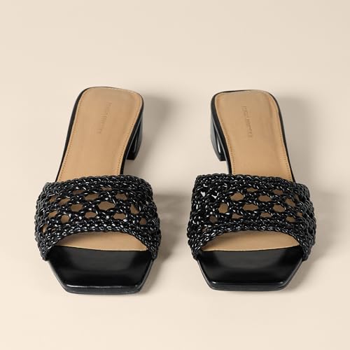 Image of Amazon Essentials Women's Mini Heel Mule Sandals