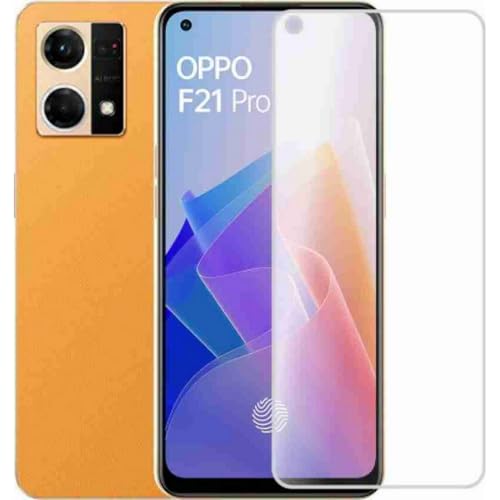Image of Embed HD-Clear Screen Guard for OPPO F21 Pro - Harder or Durable Plastic & More Impact-Resistant Than Glass, with Free Installation Kit