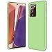 Produktbild Conie Hülle für Samsung Galaxy Note 20 Ultra, TPU Silikon Case [MICROFASER Innenfutter] Anti Kratz, Handyhülle Galaxy Note 20 Ultra, Grün