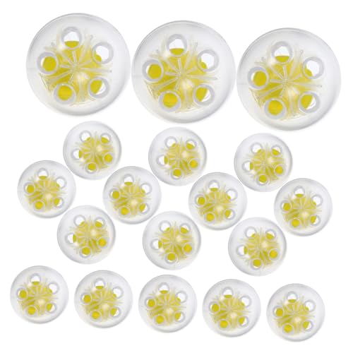 DOITOOL Ball Inserts 50 Pack Rattle Balls for Toys Pet Squeakers Baby Playthings Bright Engaging