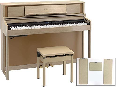 【防音/防振マットセット 高低自在椅子&楽譜集付き】 ローランド LX700 Series Roland 電子ピアノ LX705 (LAS ライトオーク調仕上げ)