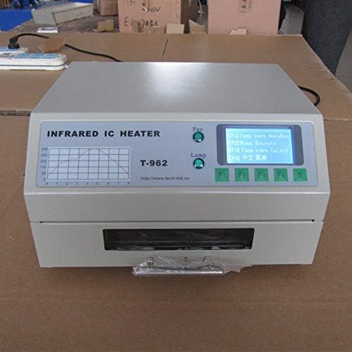 Soldering In Stock Occus T-962 Infrared IC Heater T962 Desktop Reflow Solder Oven BGA SMD SMT Rework Station Reflow Wave Oven