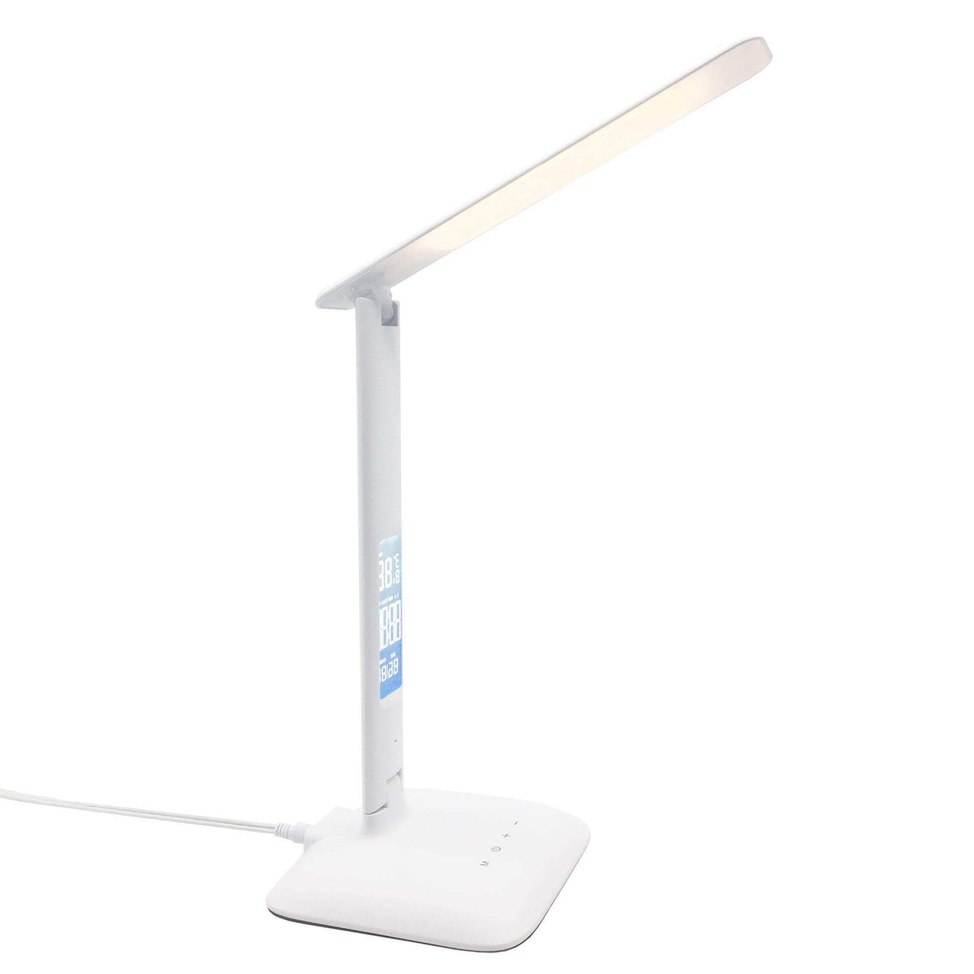 INSPIRE - Lampada da scrivania ALEX - Lampada moderna - 3000 K/6500 K - 820 LM - 240 V - Touch - Plastica - Bianco