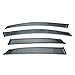 MotorFansClub 4pcs Window Visor Vent Fit for Lexus NX NX200 NX200t NX300H NX300 F Sport 2015 2016 2017 2018 2019 2020 2021,Tint Trim Outside Mount Tape On/Clip On Style Rain Guard Door Visor