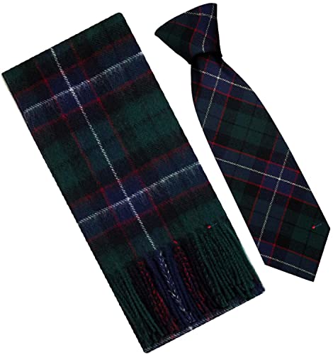 Écharpe et cravate Russell tartan pour l'hiver urbain