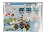  Numisbrief Lebensraum EUREGIO Bodensee. Gemeinschaftsausgabe Schweiz, Deutschland, Österreich.