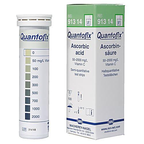 Macherey-Nagel, 91314, Quantofix Ascorbic Acid, Box of 100 Strips