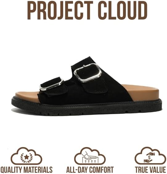 Project Cloud Platform Summer Sandals for Women 2026 - Comfortable and Adjustable Straps Summer Slides - Non-Slip Casual Womens Sandals - Image 4