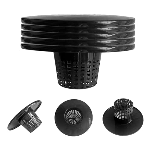 Pots nettes hydroponique DWC avec panier de a levres large 5 gallons - 6