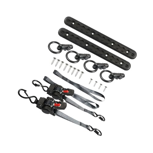 Aluminum Track and Fastener Point with High Working Load Limit for Securing Cargo in Trucks Campers Vehicle Cargo Management Structure