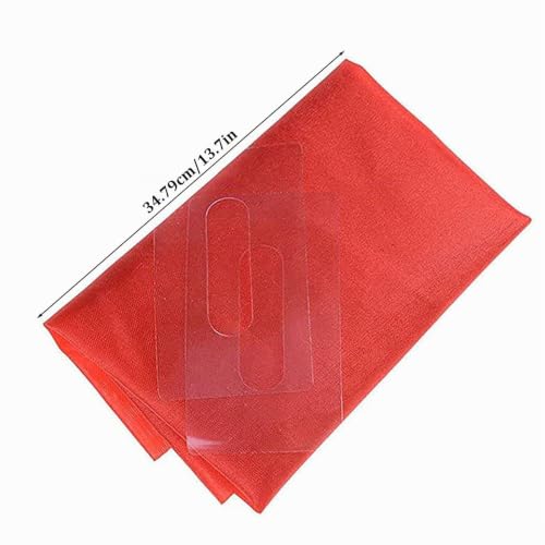 Écharpe de tour, tours de soie - Foulard amusant en gros plan en soie par téléphone | Accessoires de spectacle de magicien pour débutants, tirez la soie à travers votre téléphone, tours de magie – vue 4