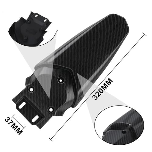 Extension ailes moto pour stopper les projections arrière de boue MX3 PP