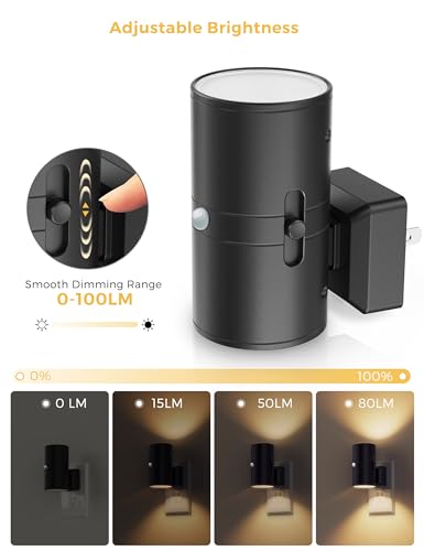 Image of [4 Pack] Modern Motion Sensor Night Lights