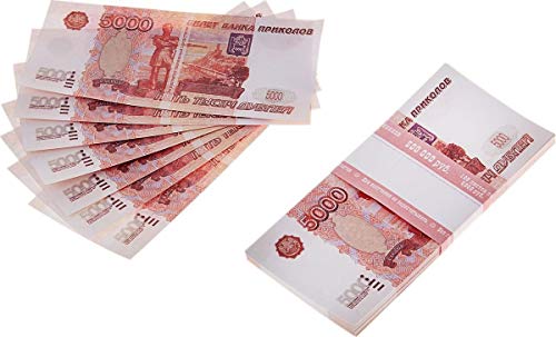 ÐÐ·Ð±ÑƒÐºÐ²Ð°Ñ€Ð¸Ðº 5000 rubles Bill Collect Banknotes 1 Pack 5000 Ð´ÑƒÐ±Ð»ÐµÐ¹
