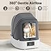 Automatic Pet Dryer Box, 60L Foldable, 360°Quiet Airflow, Temperature/Time Control – Grooming Hair Blower for Dogs, Cats & Puppies
