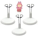 LUFZFEU Adjustable Doll Stand for Labubu - Universal Display Holder for 3-6