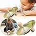1 Pair Fine Polished Finger Cymbals for Kids, 3.5