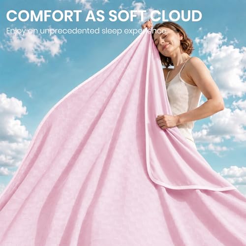 Topcee Cooling Blanket 90"x90" for Hot Sleepers Summer Cold Blanket by Topcee - Used condition - Image 6