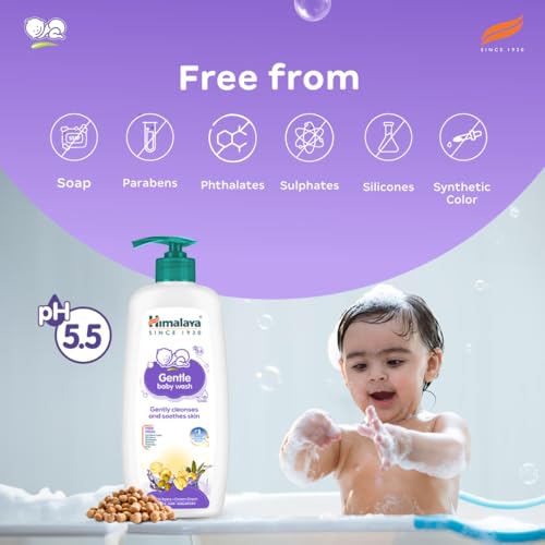 Image of Himalaya Gentle Baby Wash (600ml) (Pack of 4)